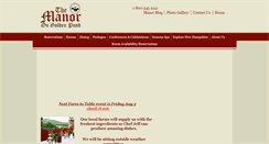 Desktop Screenshot of manorongoldenpond.com